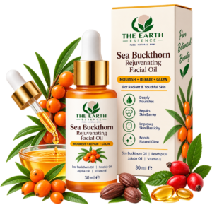 The Earth Essence Sea Buckthorn Rejuvenating Facial Oil | 30 ml